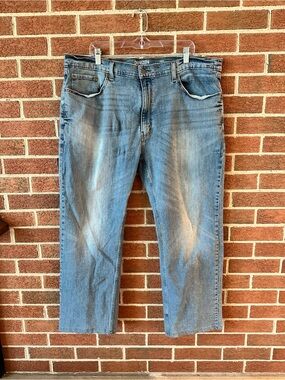 Denizen from Levi's Men's 285 Relaxed Fit Light Medium Wash Jeans 42x30